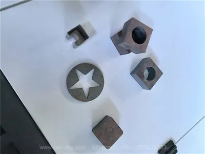 Δείγματα κοπής μετάλλων με λέιζερ ινών